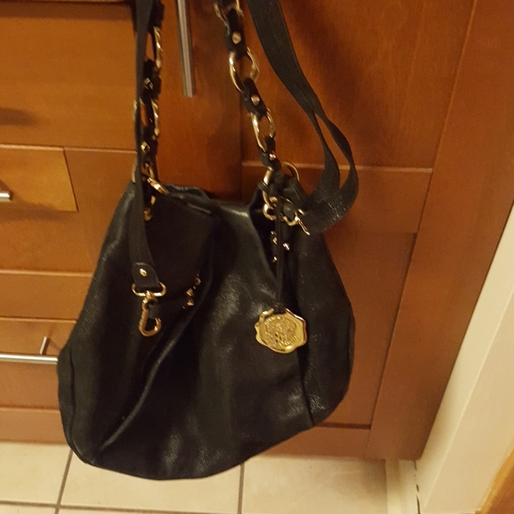 Vince Camuto suede handbag